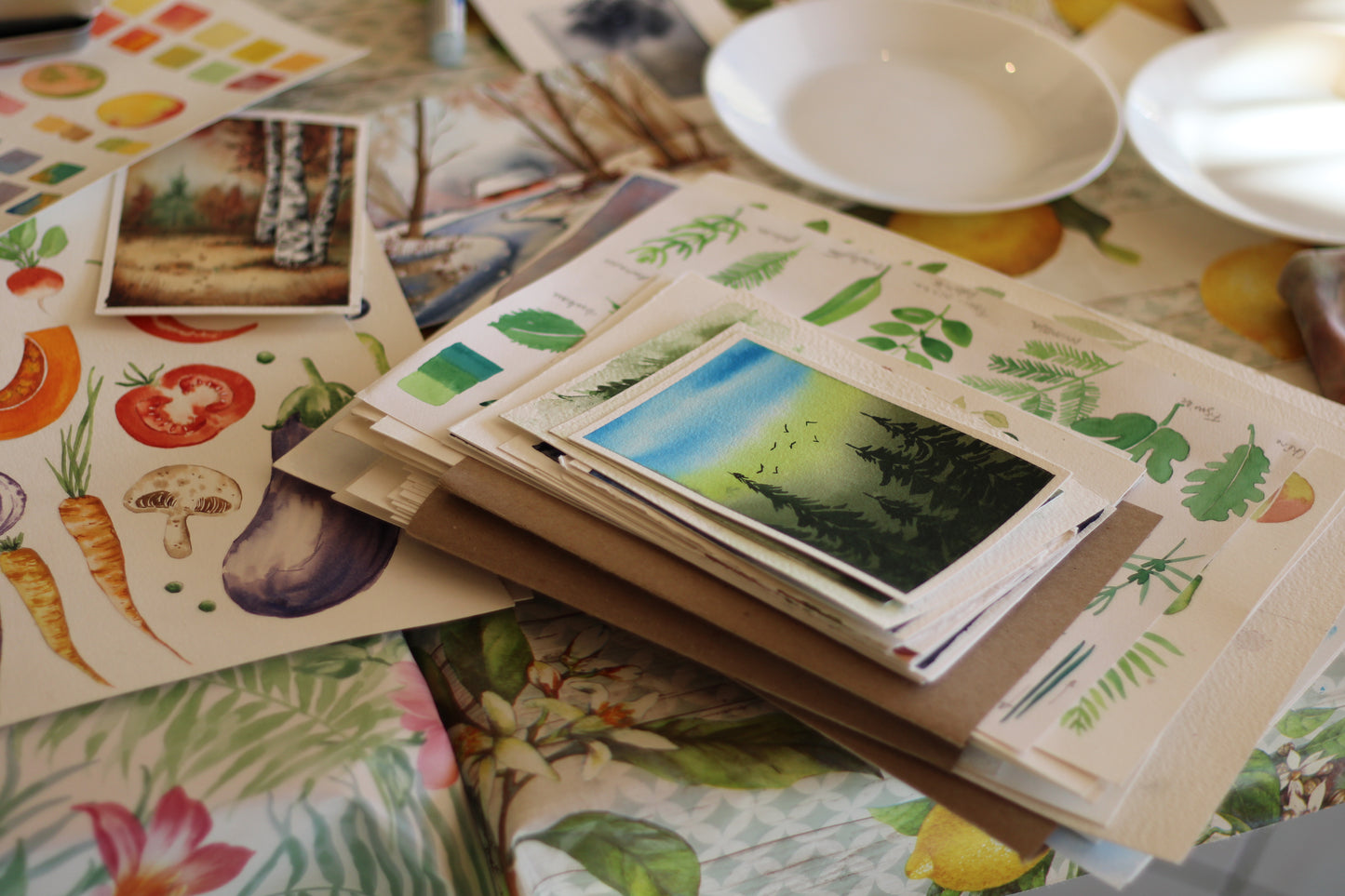 Carte-Cadeau Atelier Aquarelle (sans matériels fournis)