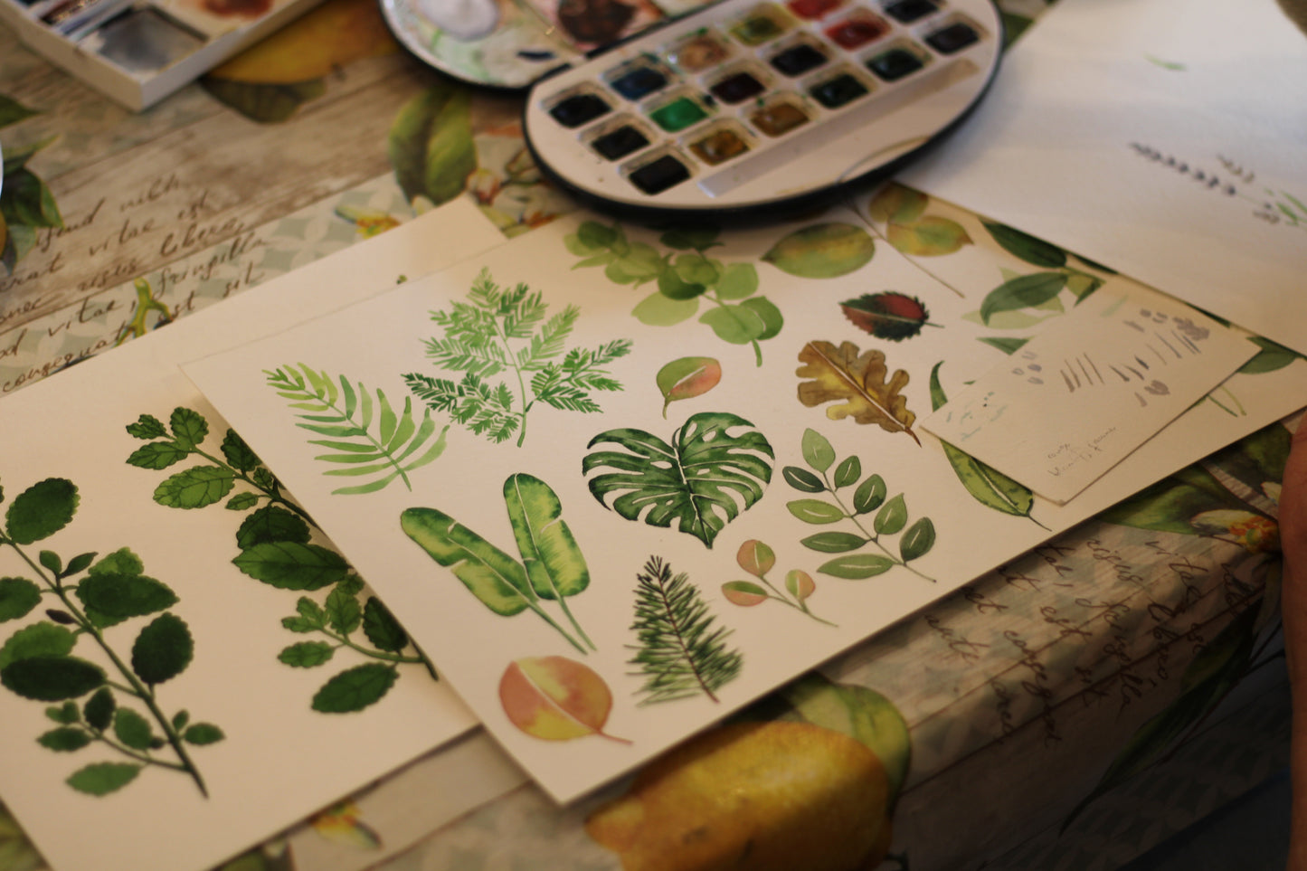 Carte-Cadeau Atelier Aquarelle (matériels fournis)