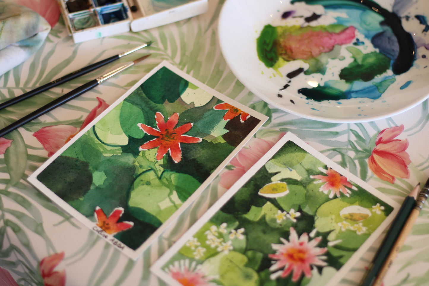 Carte-Cadeau Atelier Aquarelle (sans matériels fournis)