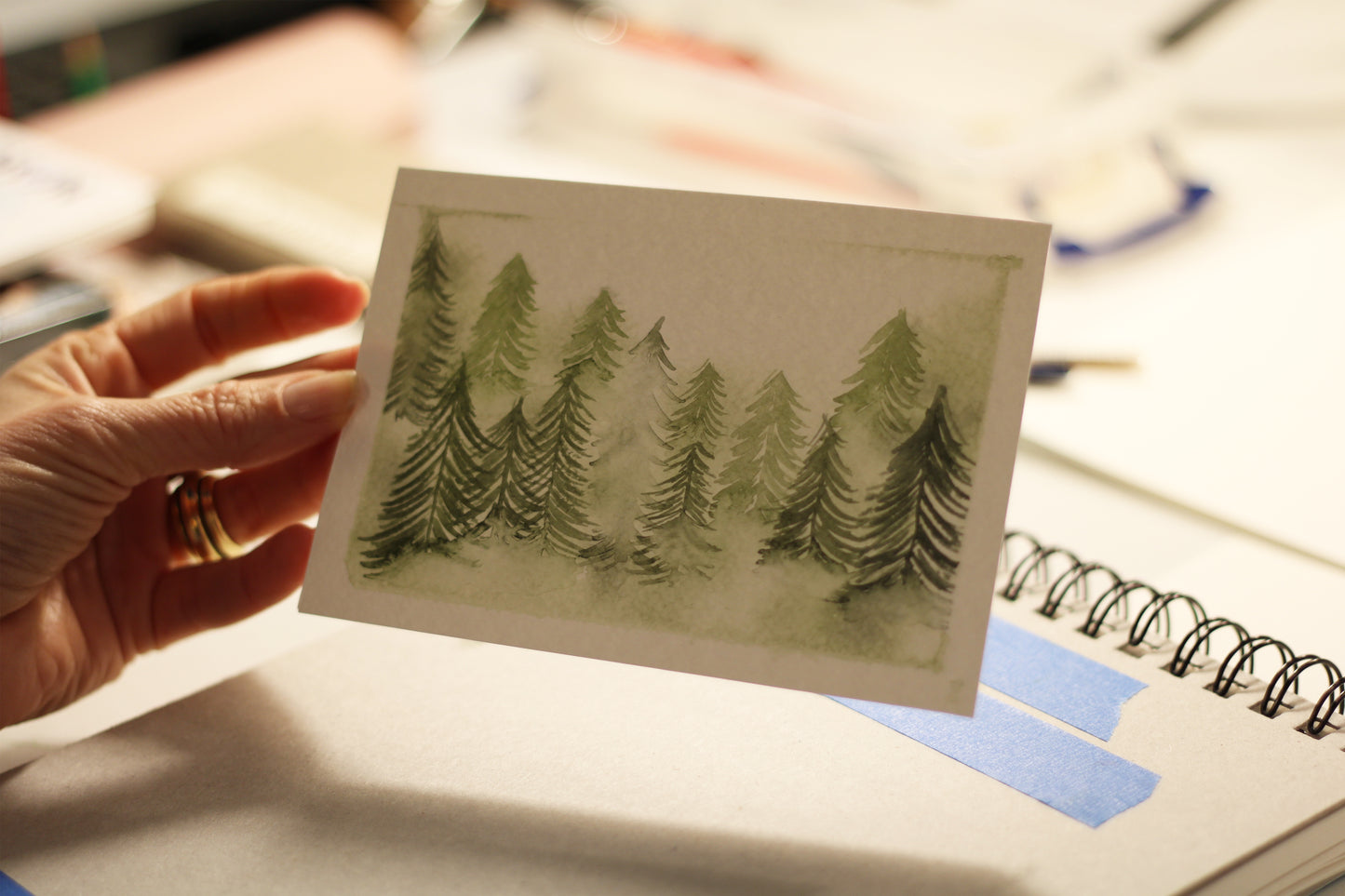 Carte-Cadeau Atelier Aquarelle (matériels fournis)